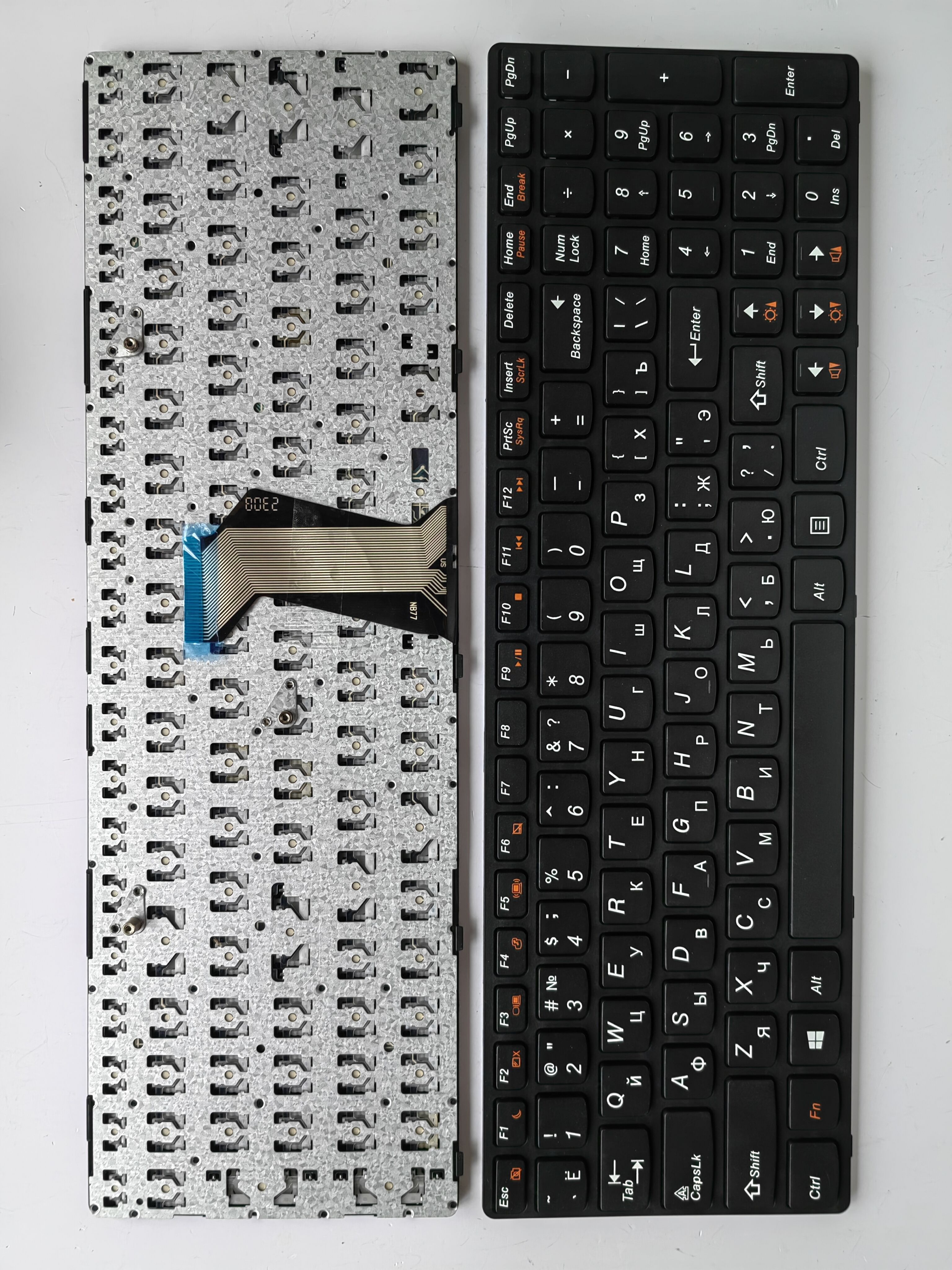 Picture of New Replacement Laptop Keyboard For LENOVO G500/G510/G700/G710 BLACK FRAME BLACK (OEM) RU Layout